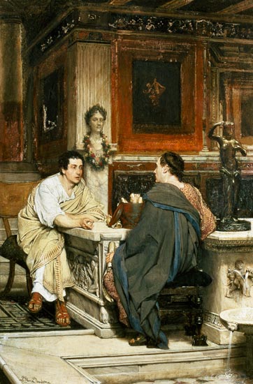 The Discourse; A Chat from Sir Lawrence Alma-Tadema