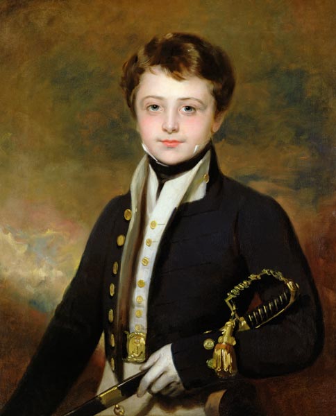 Portrait of a Midshipman from Sir Martin Archer Shee