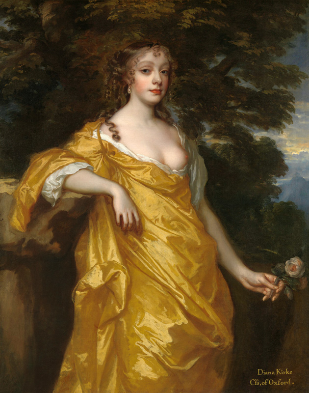 Diana Kirke, Later Countess of Oxford from Sir Peter Lely