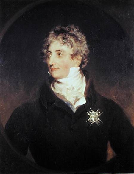 Portrait of Duke Armand-Emmanuel de Richelieu (1766-) from Sir Thomas Lawrence