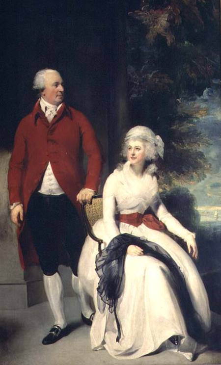 Portrait of John Julius Angerstein (1735-1823) and his second wife Eliza (1748/9-1800) from Sir Thomas Lawrence
