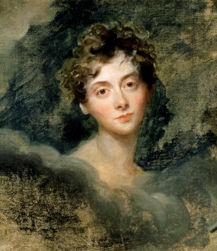 Portrait of Lady Caroline Lamb (1785-1828) from Sir Thomas Lawrence