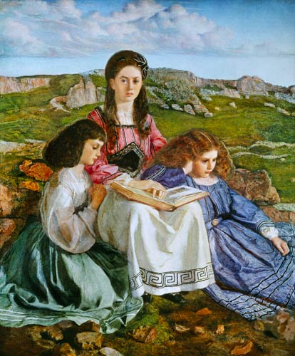 The Three Sisters of Dean Liddell from Sir William Blake Richmond
