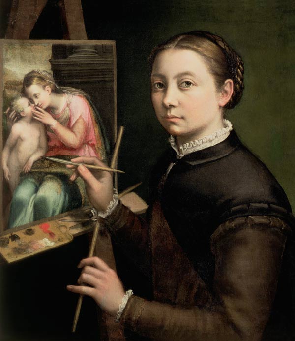 Self-portrait from Sofonisba Anguissola