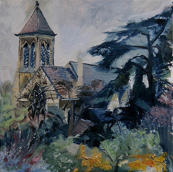 Christ Church, East Sheen (oil on canvas)  from Sophia  Elliot