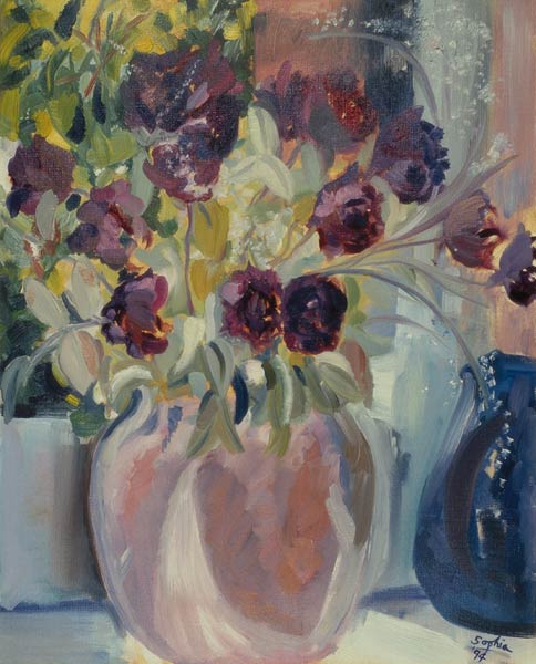 Dried Roses, 1994 (oil on canvas)  from Sophia  Elliot