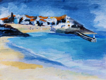 St. Ives, Cornwall, 2005 (acrylic on board) 