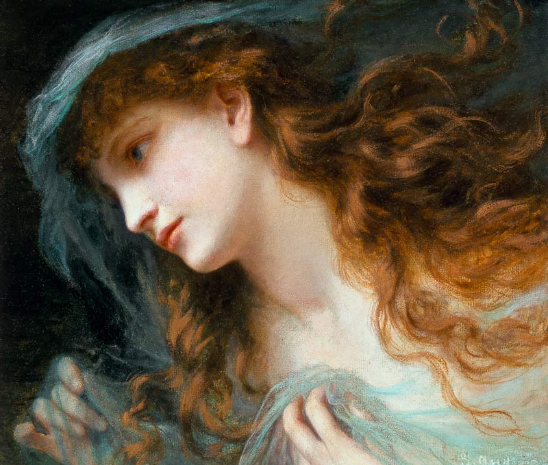 Head of a Nymph from Sophie Anderson