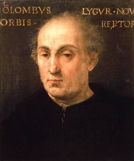 Portrait of Christopher Columbus (1451-1506) from Spanish School