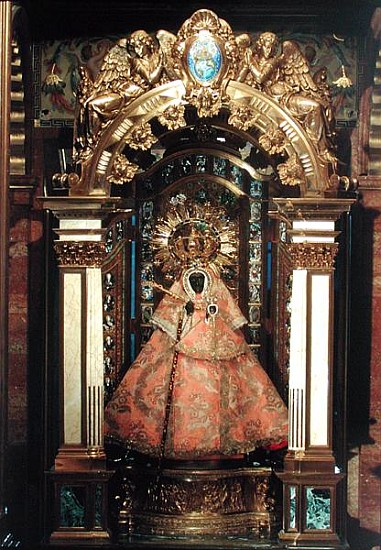 The Guadalupe Madonna from Spanish School