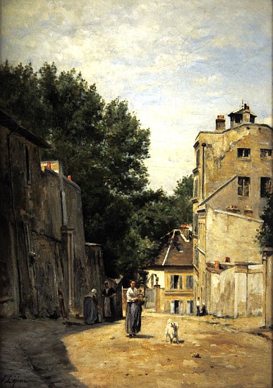 Saint-Vincent Street, Montmartre from Stanislas Victor Edouard Lepine