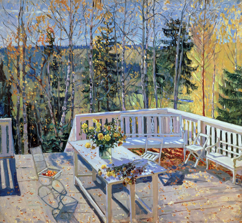 Deserted Terrace from Stanislav Joulianovitch Joukovski