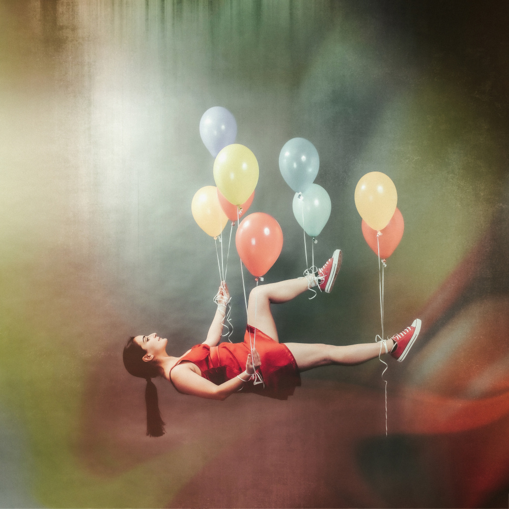Anna-Valeria with balloons from Stefan Kamenov