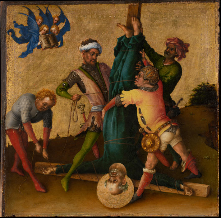 Martyrdom of St Peter from Stefan Lochner