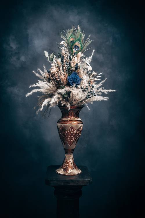 Bouquet of dried flowers Blue Savanna from Steffen  Gierok