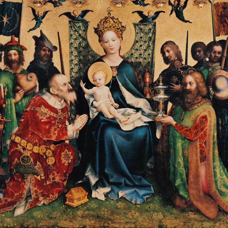 Adoration of the Magi altarpiece from Stephan Lochner