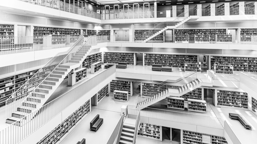 Library Stuttgart from Stephan Rückert