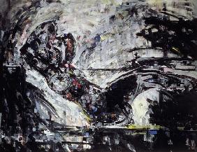 Iman, 1995 (oil on canvas) 