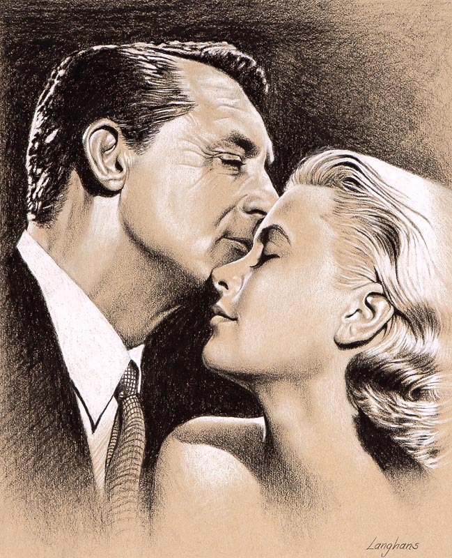 Grace Kelly and Cary Grant from Stephen Langhans