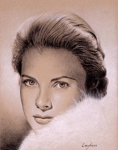 Portrait of Grace Kelly
