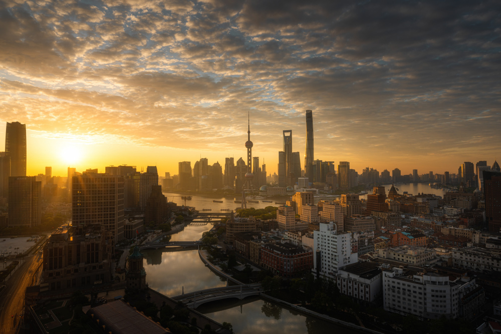 Sunrise in Shanghai from Steve Zhang