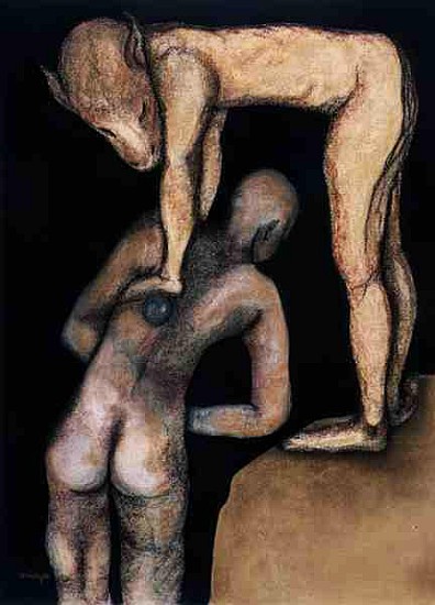 Playing the Game, 1999 (pastel on paper)  from Stevie  Taylor