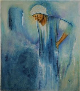 Holy Spirit,Jesus Christ, from Death to Life, 2009 (oil on canvas) 