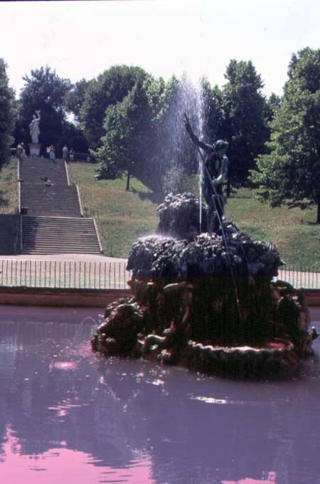 The Fountain of Neptune, designed from Stoldo Lorenzi