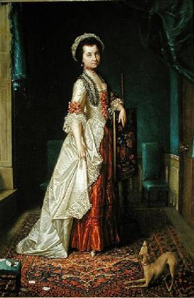 Portrait of a young Girl in an Elegant Interior