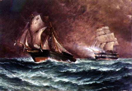 The Life of the Slaver 'Orange Grove' - Chased by an English Frigate from Stuart Henry Bell