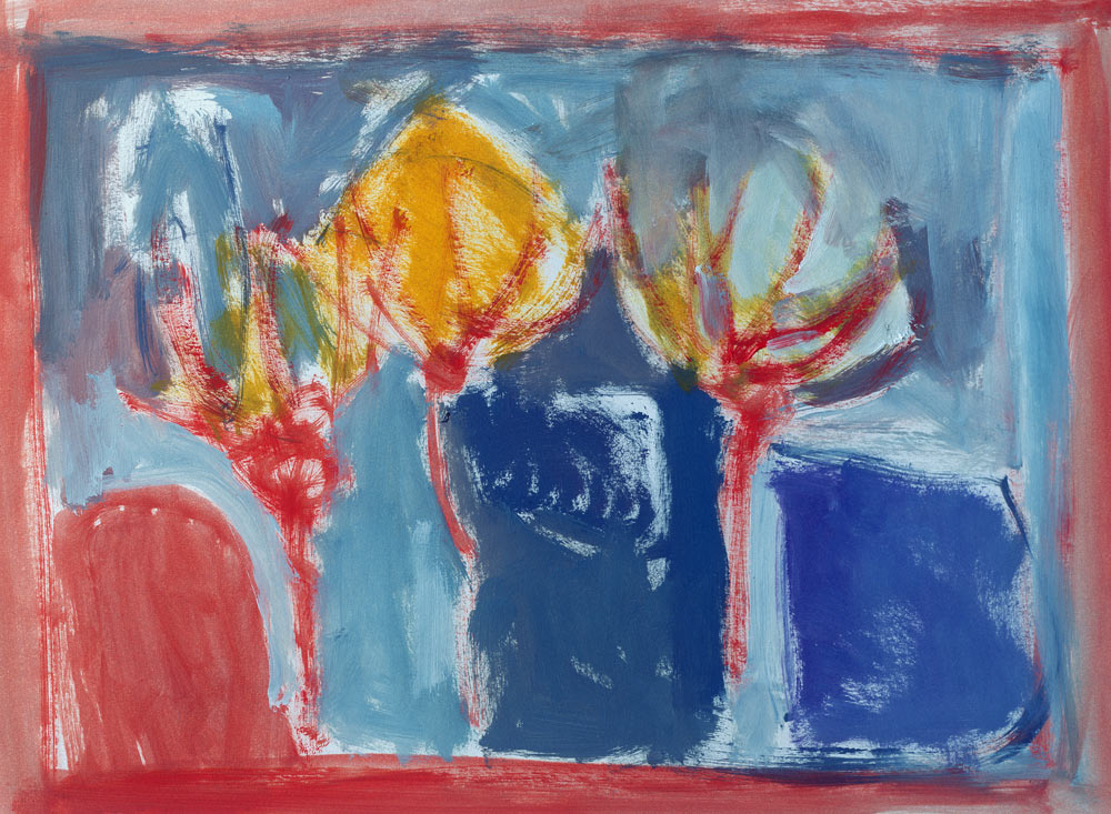 Three Trees, 2002 (acrylic on paper)  from Sue  Jamieson