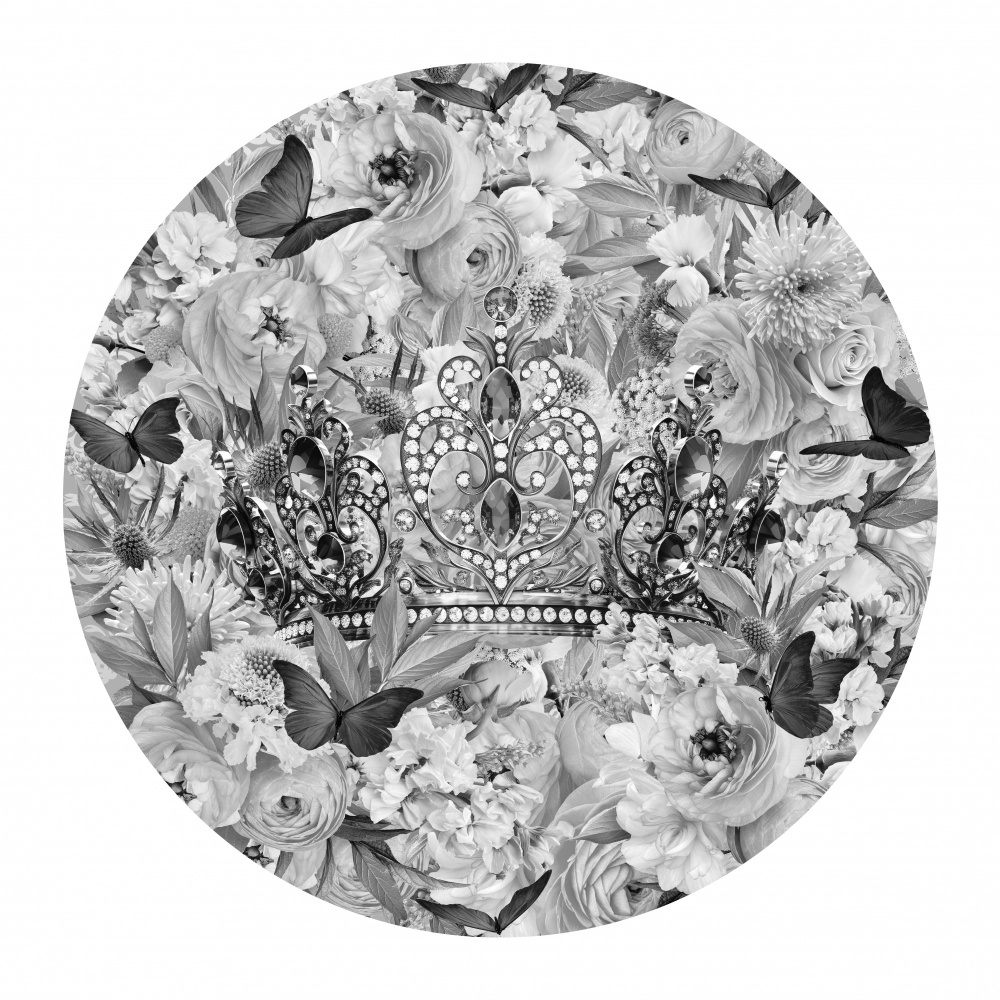 Candy Blooms &amp; Crown Black &amp; White from Sue Skellern