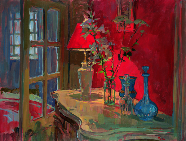 Red Lamp from Susan  Ryder