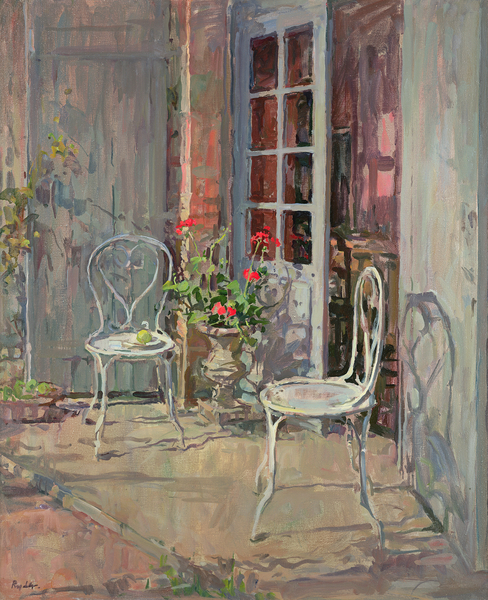 Terrace Chairs, Chateau de Mocques from Susan  Ryder