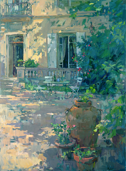 Terrace with Urns from Susan  Ryder