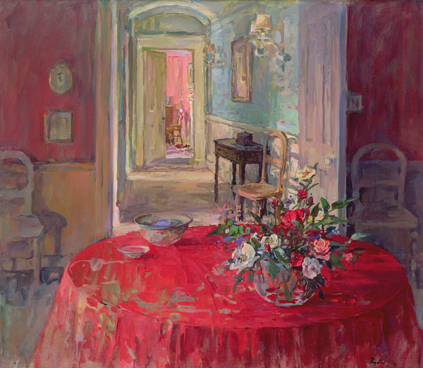 The Red Tablecloth from Susan  Ryder
