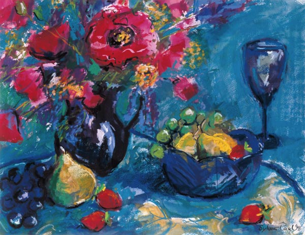 Still Life with Blue Glass, 1999  from Sylvia  Paul