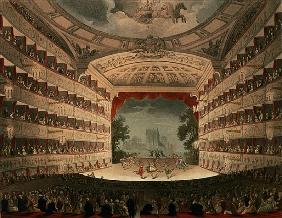 New Covent Garden Theatre, 1810, from ''Ackermann''s Microcosm of London''