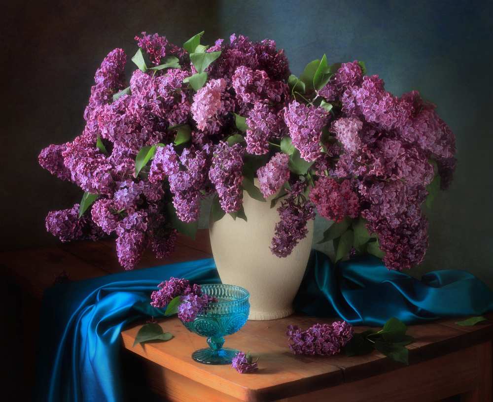 Still life with fragrant lilac from Tatiana Skorohod