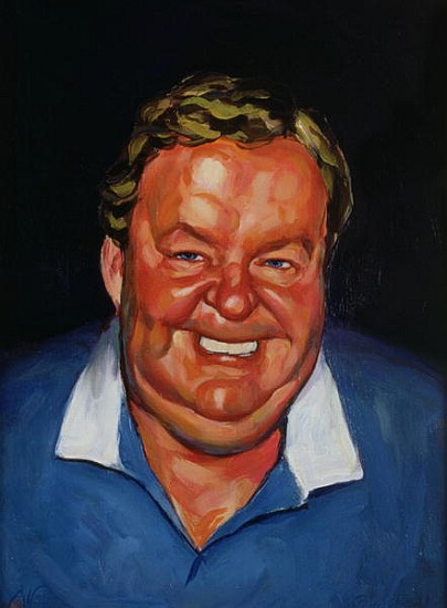 Portrait of the Laughing Man, 1993 (oil on canvas)  from Ted  Blackall
