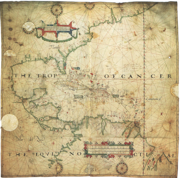 Central America , Map by Th.Hood from Th. Hood