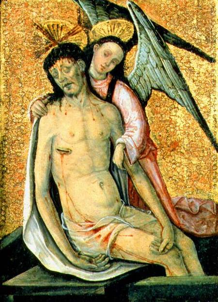 The Dead Christ Supported by an Angel from the Elder Rodrigo de Osona