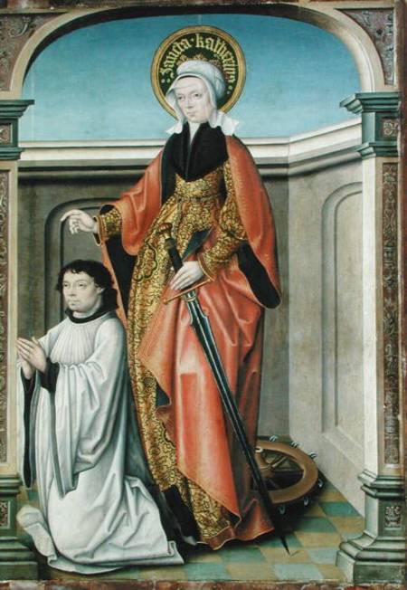 St. Catherine of Alexandria from The Master of Kappenberg