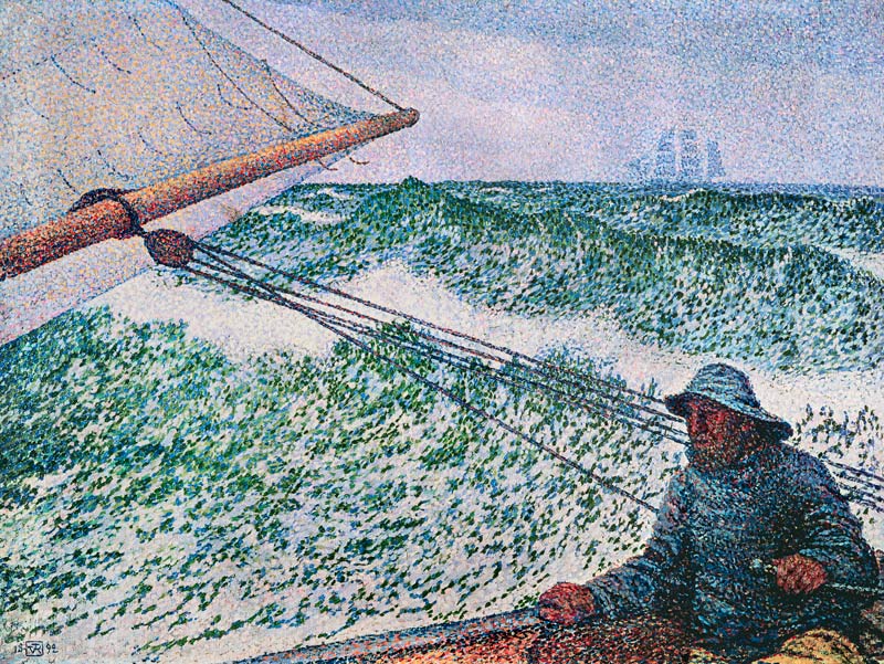 The man at the oar from Theo van Rysselberghe