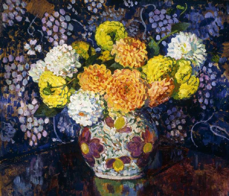 Vase mit Blumen from Theo van Rysselberghe