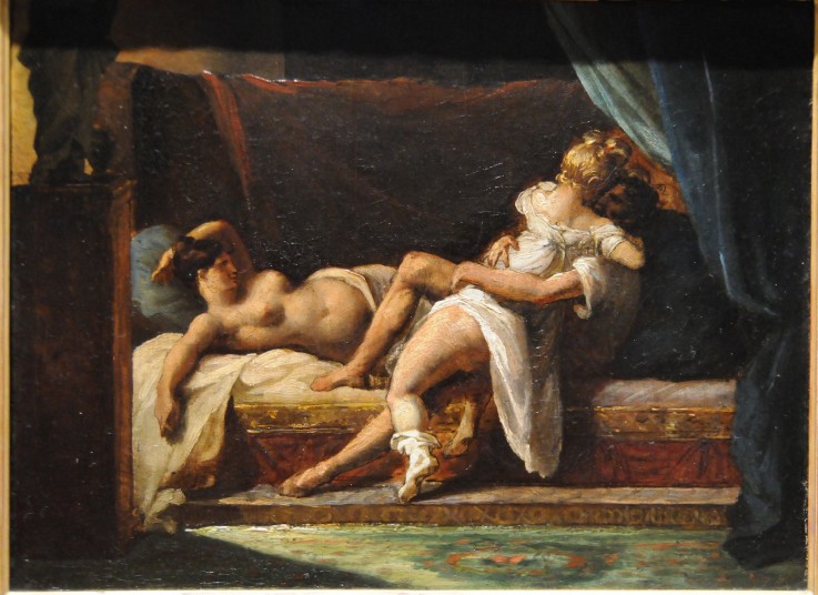 Three Lovers (L'Amour à trois) from Theodore Gericault