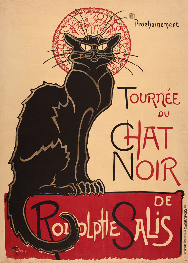 Tournée du Chat Noir de Rodolphe Salis (1 from Théophile-Alexandre Steinlen