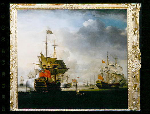 The Royal William leaving England (oil on canvas) from Thomas Allin