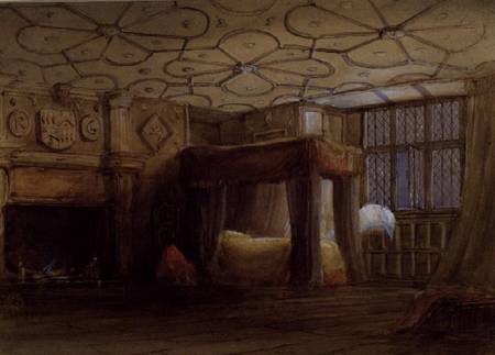Jacobean Interior from Thomas Charles Leeson Rowbotham