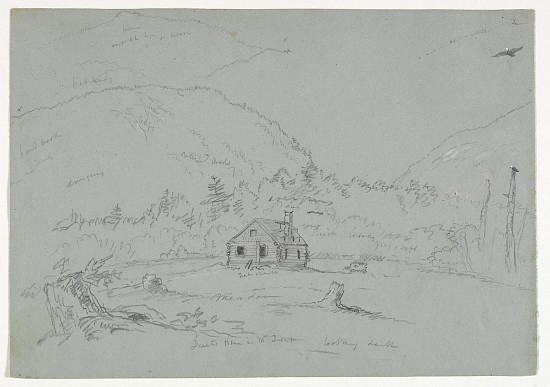 House in Mount Desert from Thomas Cole